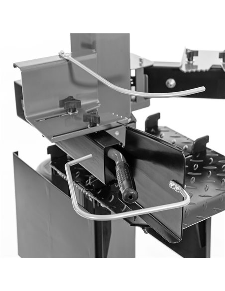 AIRPRESS Cortadora de troncos de pie modelo de 8 toneladas
