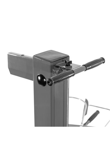 AIRPRESS Cortadora de troncos de pie modelo de 8 toneladas
