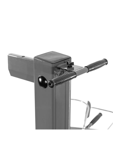 AIRPRESS Cortadora de troncos de pie modelo de 8 toneladas