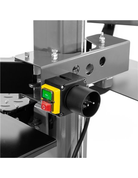 AIRPRESS Cortadora de troncos de pie modelo de 8 toneladas
