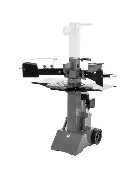 AIRPRESS Cortadora de troncos de pie modelo de 8 toneladas