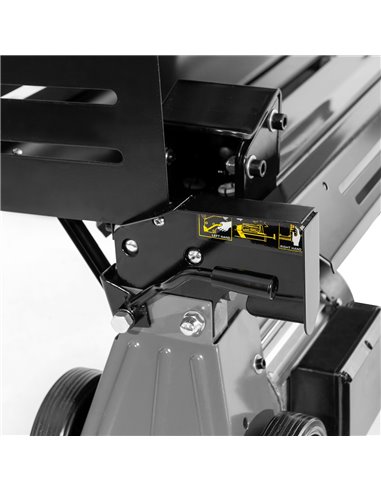AIRPRESS Cortadora de troncos horizontal de 5 t