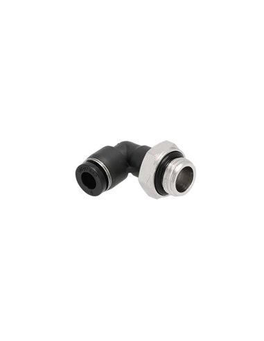 AIRPRESS Acoplamiento de codo de 90° 6 mm x 1/8"