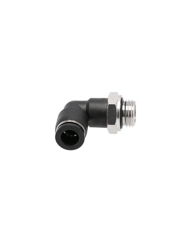 AIRPRESS Acoplamiento de codo de 90° 8 mm x 1/8"