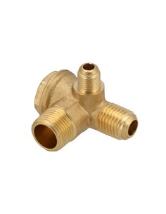 AIRPRESS Válvula antirretorno 1/4" x 1/8" x 1/16" para L 6-105 y L 6-95