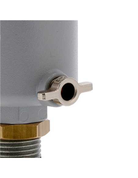 AIRPRESS Válvula reductora de presión 1/2" 12 bar con 2 acoplamiento rápidos