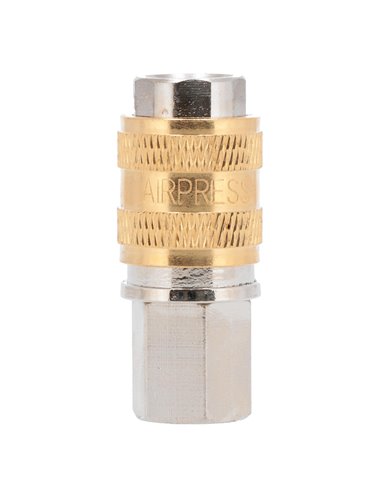AIRPRESS Acoplamiento rápido tipo universal 1/4" hembra