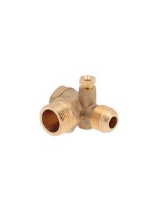 AIRPRESS Válvula antirretorno 3/4" x 1/2" x 1/8"