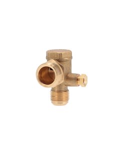 AIRPRESS Válvula antirretorno 3/4" x 1/2" x 1/8" 2