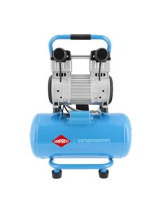 AIRPRESS Compresor de aire silencioso sin aceite LMO 25-250 8 bar 2 CV/1.5 kW 150 l/min 24 L 2