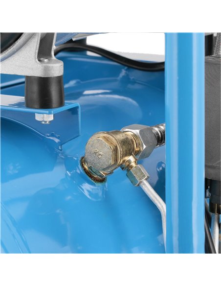 AIRPRESS Compresor de aire silencioso sin aceite LMO 25-250 8 bar 2 CV/1.5 kW 150 l/min 24 L