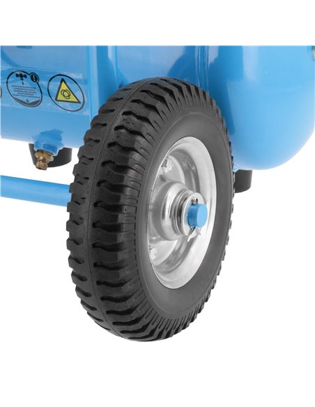 AIRPRESS Compresor de aire silencioso sin aceite LMO 25-250 8 bar 2 CV/1.5 kW 150 l/min 24 L