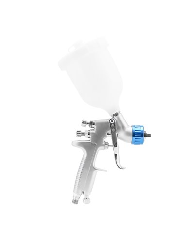 AIRPRESS Mini pistola de pintura 2.5 bar 2.0 mm boquilla 600 ml vaso