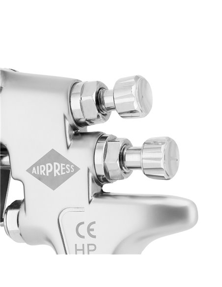AIRPRESS Mini pistola de pintura 2.5 bar 2.0 mm boquilla 600 ml vaso