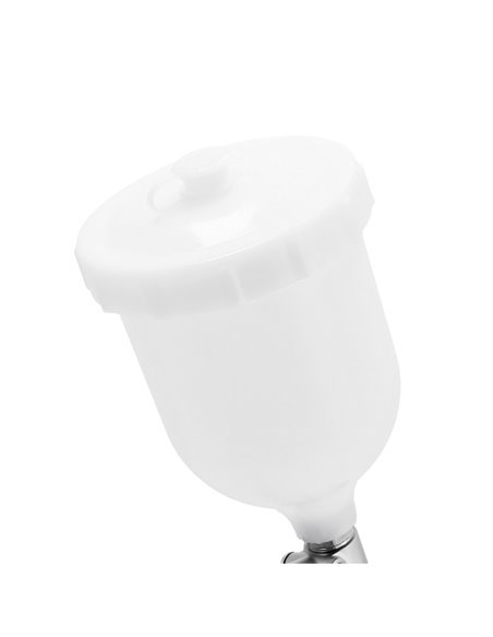 AIRPRESS Mini pistola de pintura 2.5 bar 2.0 mm boquilla 600 ml vaso