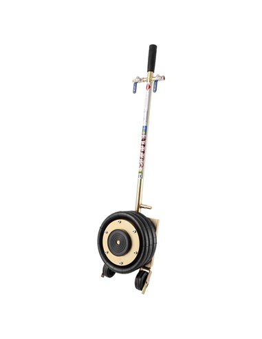 AIRPRESS Gato neumático 3 t con 3 almohadillas de aire 140/380 mm