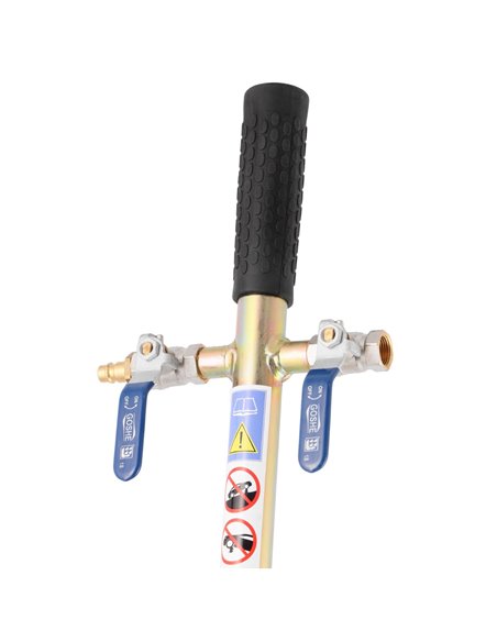 AIRPRESS Gato neumático 4,5 t con 3 almohadillas de aire 140/380 mm