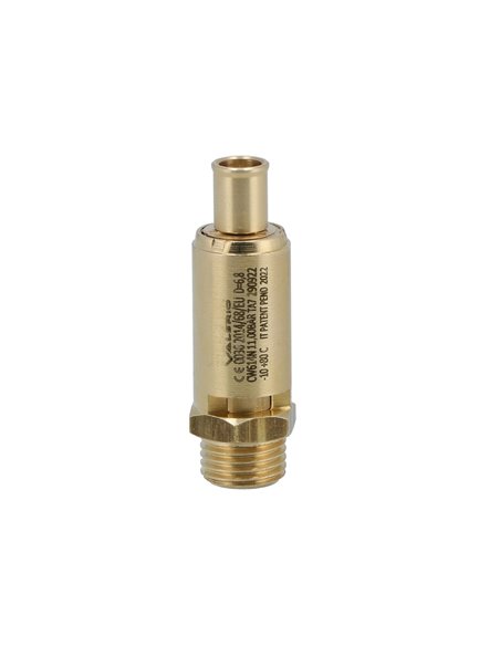 AIRPRESS Válvula de seguridad 1/4" 11 bar TA7 flujo de aire 2667 l/min