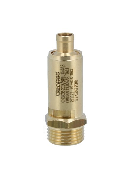 AIRPRESS Válvula de seguridad 1/2" 11 bar