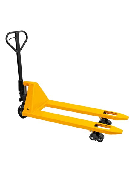 AIRPRESS Transpaleta manual 2500 kg con ruedas de poliuretano