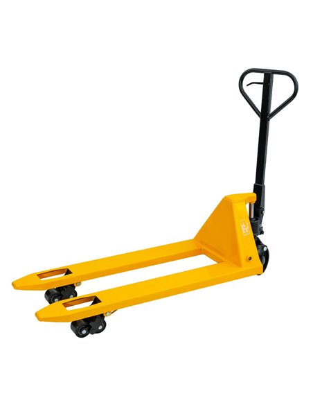 AIRPRESS Transpaleta manual 2500 kg con ruedas de poliuretano