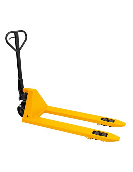 AIRPRESS Transpaleta manual 2500 kg con ruedas de poliuretano
