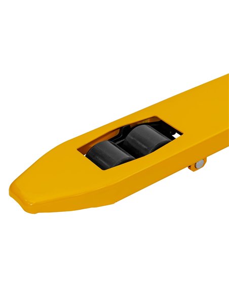 AIRPRESS Transpaleta manual 2500 kg con ruedas de poliuretano