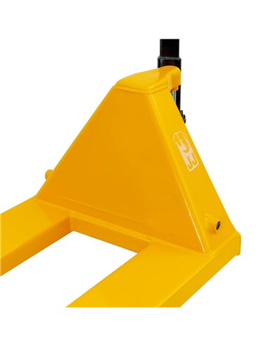 AIRPRESS Transpaleta manual 2500 kg con ruedas de poliuretano