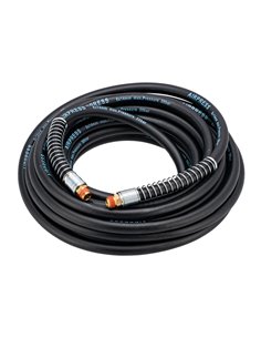AIRPRESS Manguera de aire 20 bar 10 m 1/4" 14 x 8 mm hybrid polymer con kit of Acoplamientos 2
