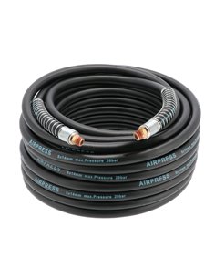 AIRPRESS Manguera de aire 20 bar 20 m 1/4" 14 x 8 mm hybrid polymer con kit of Acoplamientos 2