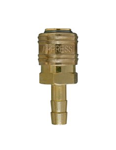 AIRPRESS Acoplamiento rápido Euro 13 mm conexión con manguera
