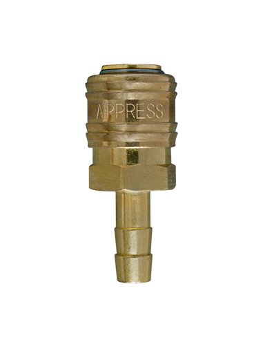 AIRPRESS Acoplamiento rápido Euro 13 mm conexión con manguera