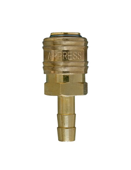 AIRPRESS Acoplamiento rápido Euro 13 mm conexión con manguera