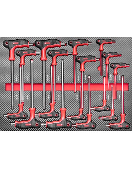AIRPRESS Carro de herramientas 360 herramientas 12 cajones