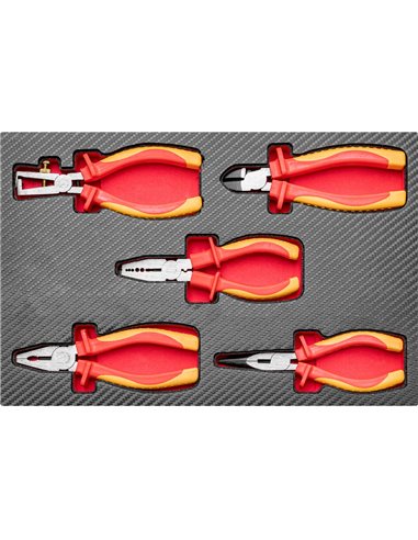AIRPRESS Carro de herramientas 360 herramientas 12 cajones