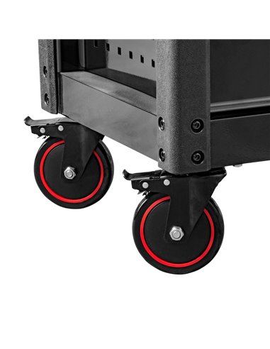 AIRPRESS Carro de herramientas 360 herramientas 12 cajones