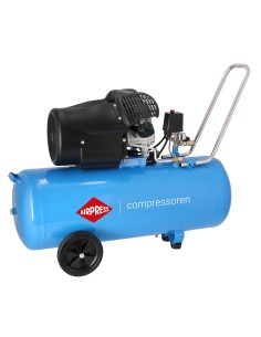AIRPRESS Compresor de aire HL 425-100V 8 bar 3 CV/2.2 kW 260 l/min 100 l