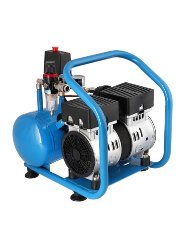 AIRPRESS Compresor de aire silencioso sin aceite L 6-95 8 bar 0.71 CV / 0.52 kW 48 l/min 5 l