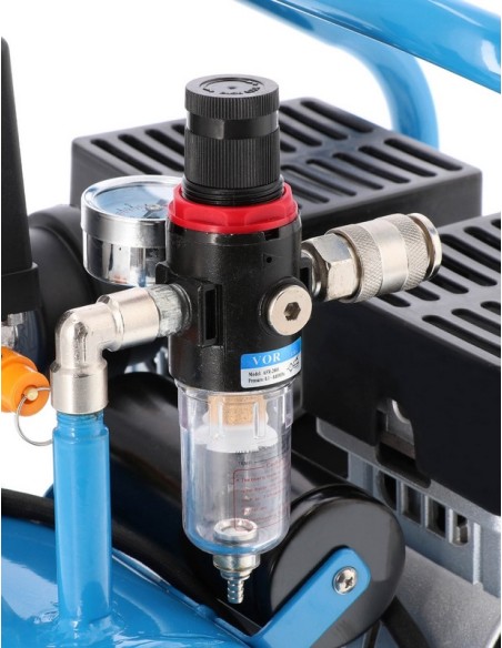 AIRPRESS Compresor de aire silencioso sin aceite L 6-95 8 bar 0.71 CV / 0.52 kW 48 l/min 5 l