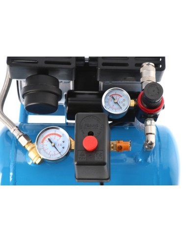 AIRPRESS Compresor de aire silencioso sin aceite L 6-95 8 bar 0.71 CV / 0.52 kW 48 l/min 5 l