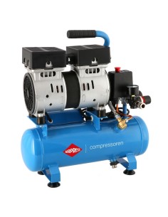 AIRPRESS Compresor de aire silencioso sin aceite L 6-105 8 bar 0.6 CV 48 l/min 6 l