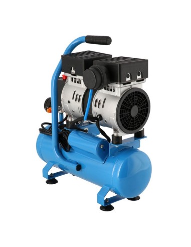 AIRPRESS Compresor de aire silencioso sin aceite L 6-105 8 bar 0.6 CV 48 l/min 6 l