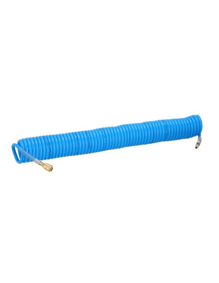 AIRPRESS Manguera de aire espiral 15 m 12 x 8 mm