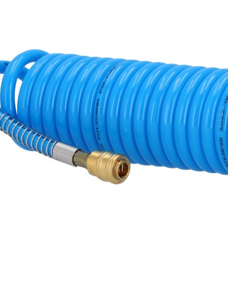 AIRPRESS Manguera de aire espiral 15 m 12 x 8 mm