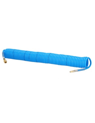 AIRPRESS Manguera de aire espiral 15 m 12 x 8 mm