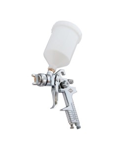 AIRPRESS Mini pistola de pintura 3.5 bar 1.4 mm boquilla 600 ml vaso