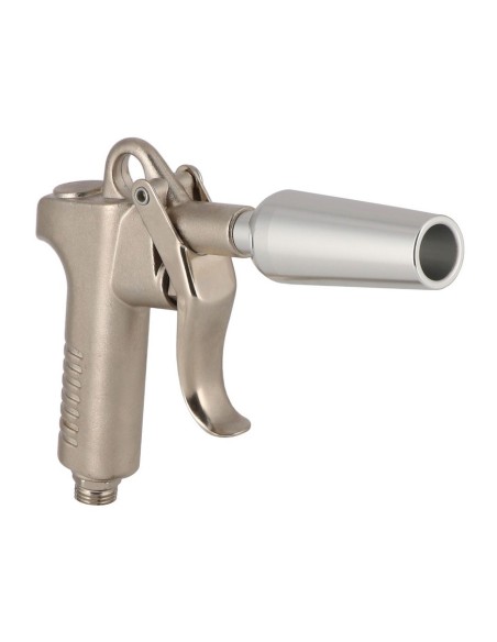 AIRPRESS Pistola de soplado Turbo con enchufes de pezón tipo Euro y Orion