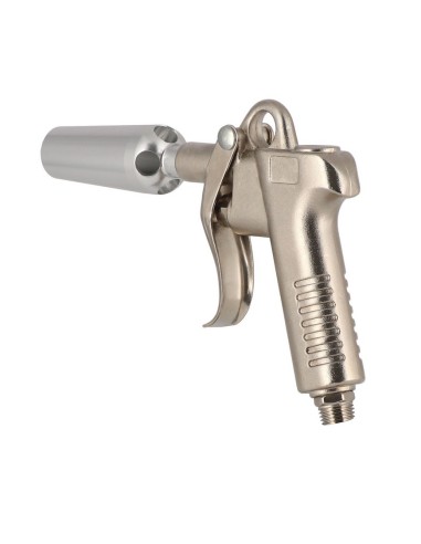 AIRPRESS Pistola de soplado Turbo con enchufes de pezón tipo Euro y Orion
