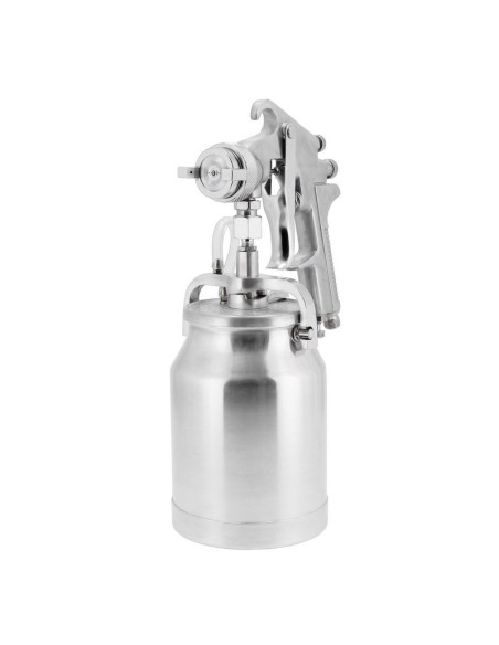 AIRPRESS Pistola de pintura con aguja de acero inoxidable y boquilla 1.8 mm
