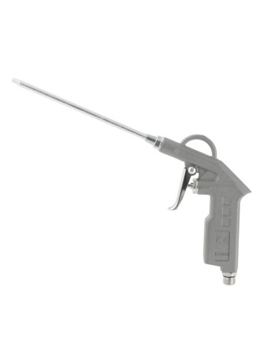 AIRPRESS Pistola de soplado con pico largo y enchufes de pezón